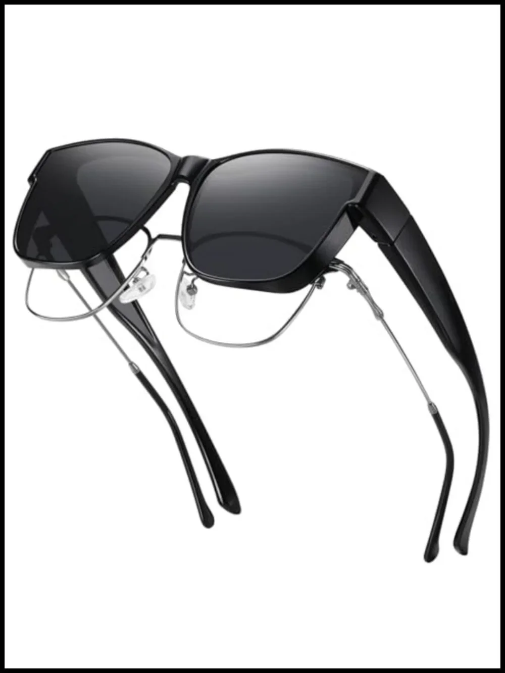 Polarized Sunglasses Fit Over Glasses TR90 Frame UV400 Protection